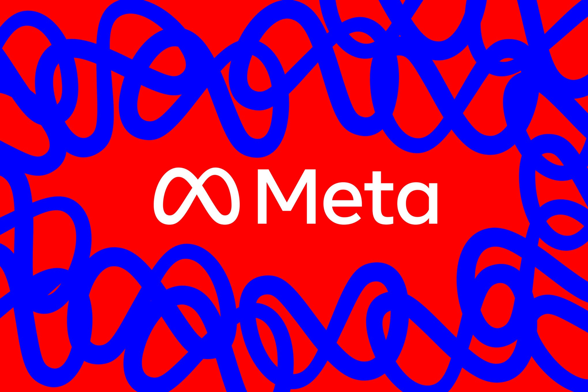 Иллюстрация с логотипом Meta